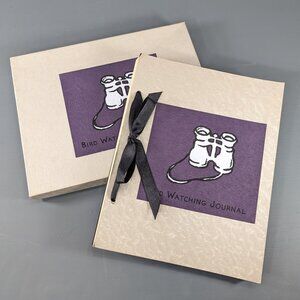 New Old Stock Birdwatching Journal in matching box